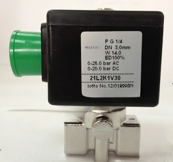 21L2K1V30 Direct Acting Diaphragm Solenoid Valve Car Accessories Sublimation Blanks Accessoire Voiture