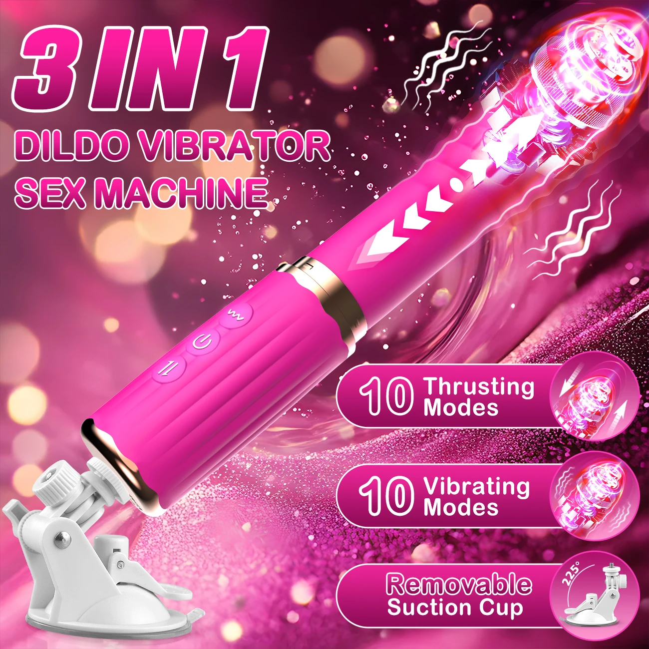 Potente vibrador realista con - Model Kit Chainsaw Man reseña y precio