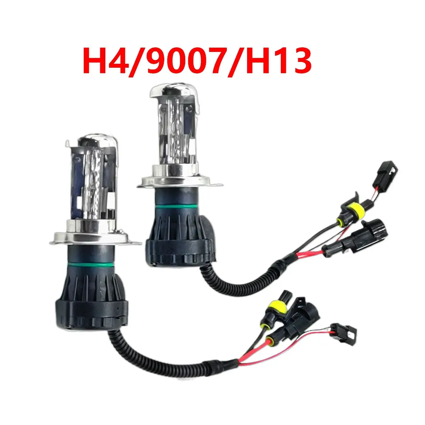 

Premium 35W~55W H4 9003 HB2 Bixenon Globes H4-3 hb2 9003 High Low Xenon Bulbs 4200LM 12V AC Cars HID Headlights