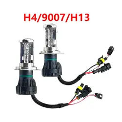 35%off Premium 35W~55W H4 9003 HB2 Bixenon Globes H4 hb2 9003  High Low Bulbs 4200LM 12V AC Cars HID Headlights