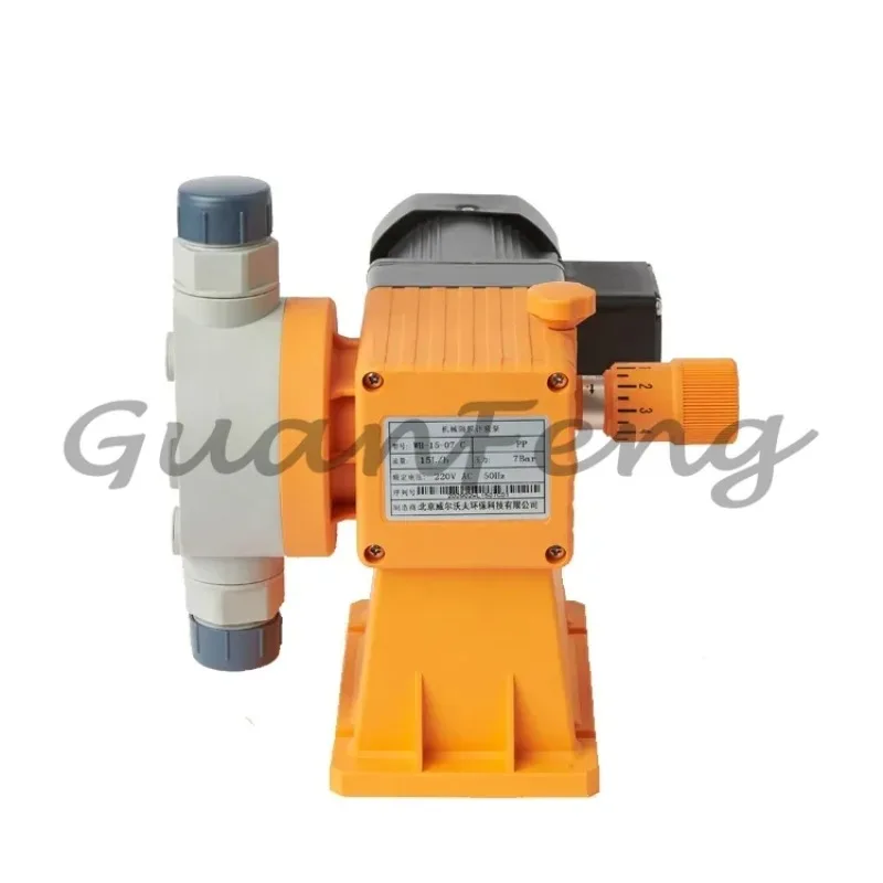 60L/H Mechanical Diaphragm Metering for Chemical Coagulant Dosing Pump