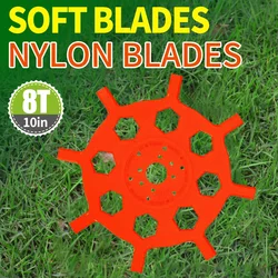 Nylon Lawn Mower Blade Mowoer Parts Brusher and Accessories Grass Cutter Blade Gardening Tools Blades Garden Tool