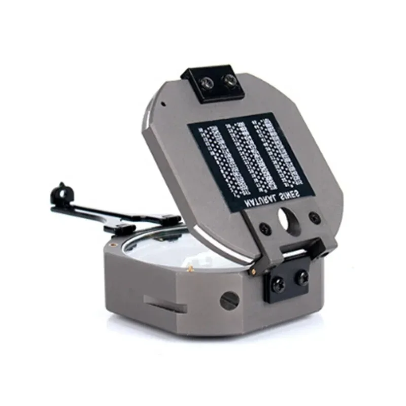 Applicable to 2024 hot sales Geology compass new steel metal  factory HGC-6  aluminium compass  for surveying geologist surveyor