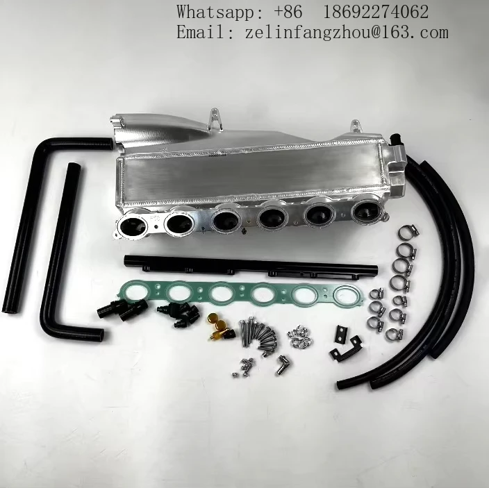 B58 Intake Manifold Gen 2 Applicable Models: A90 Supra Z4 40i, G42 M240i, G20 M340i M440i Before 2021 CNC Aluminum Turbo Upgrade