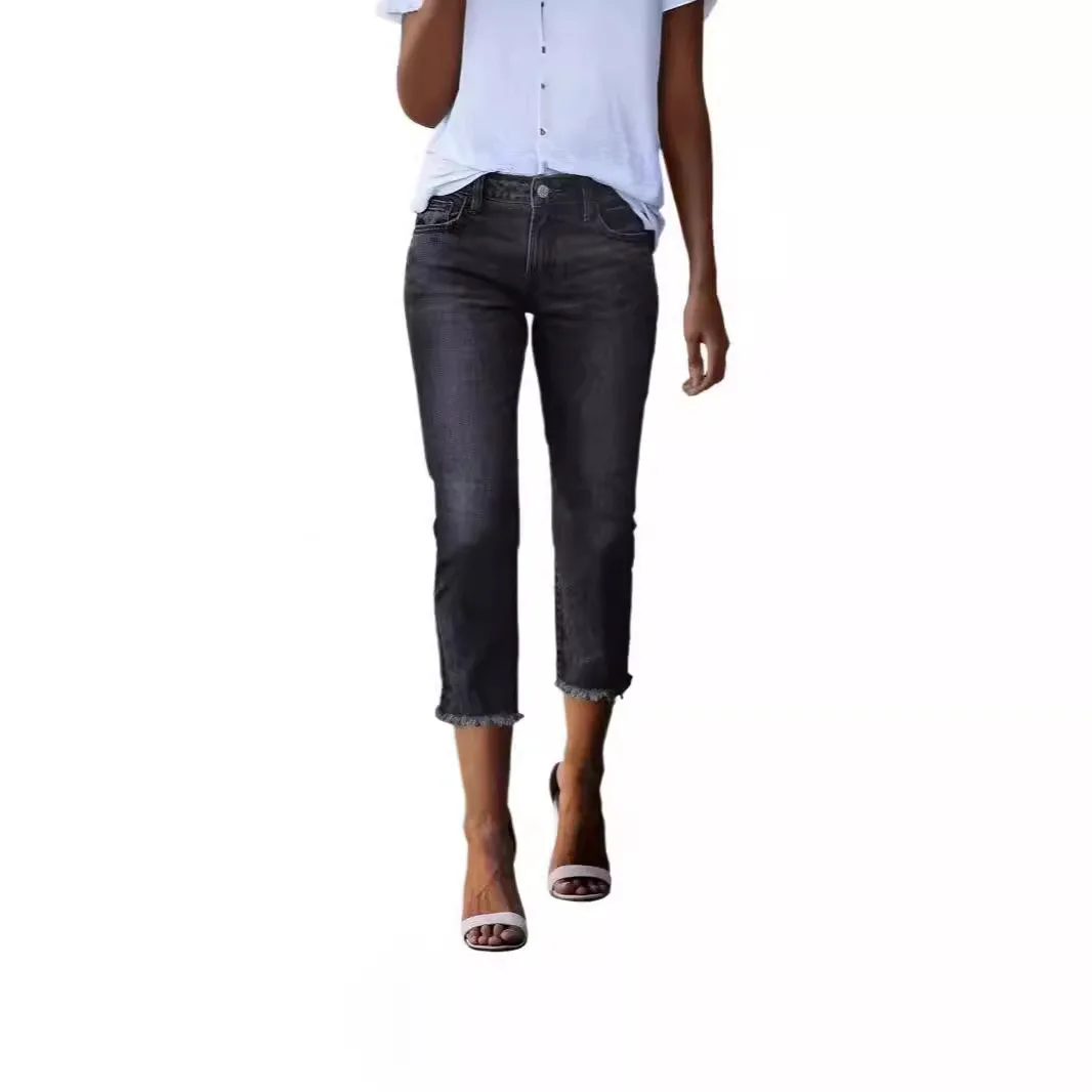 2025 Moda Retro Slim Fit Stretch Jeans Mulheres