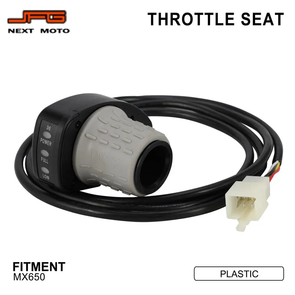 For MX650 Throttle Seat Handlebar Hand Grip Twist Throttle Accelerator Sleeve Tube Electric Dirt Bike Motorcycle