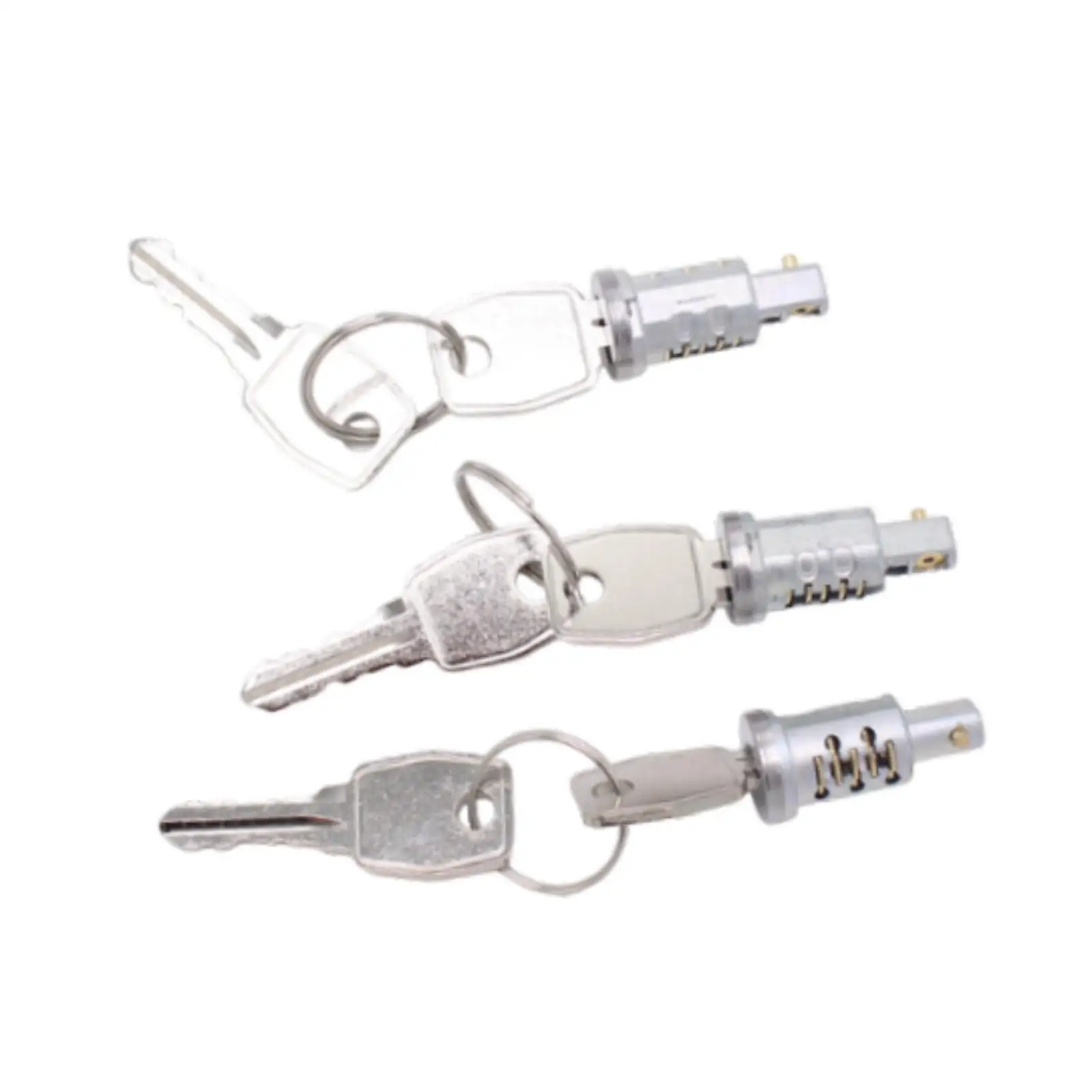 Door Lock Barrel Set Mtc6504 Accessory for Land Rover Defender 90/110/130 up to The Year 2002 Small Key Type Replacement