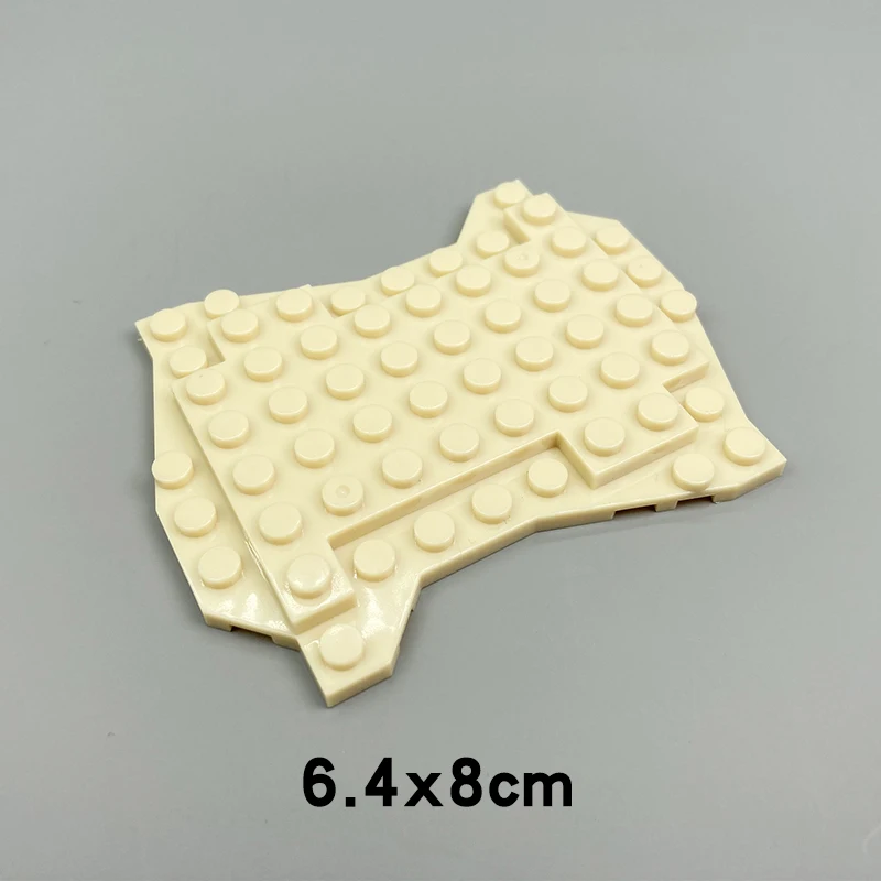 MOC 8x10 Irregular Special Baseplate Compatible with Plant Trees Forest Garden Figures Parts DIY Building Block Brick Assemble