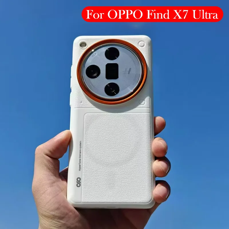 Magnetic Case For OPPO Find X7 Ultra Wireless Charging Back Cover Shell