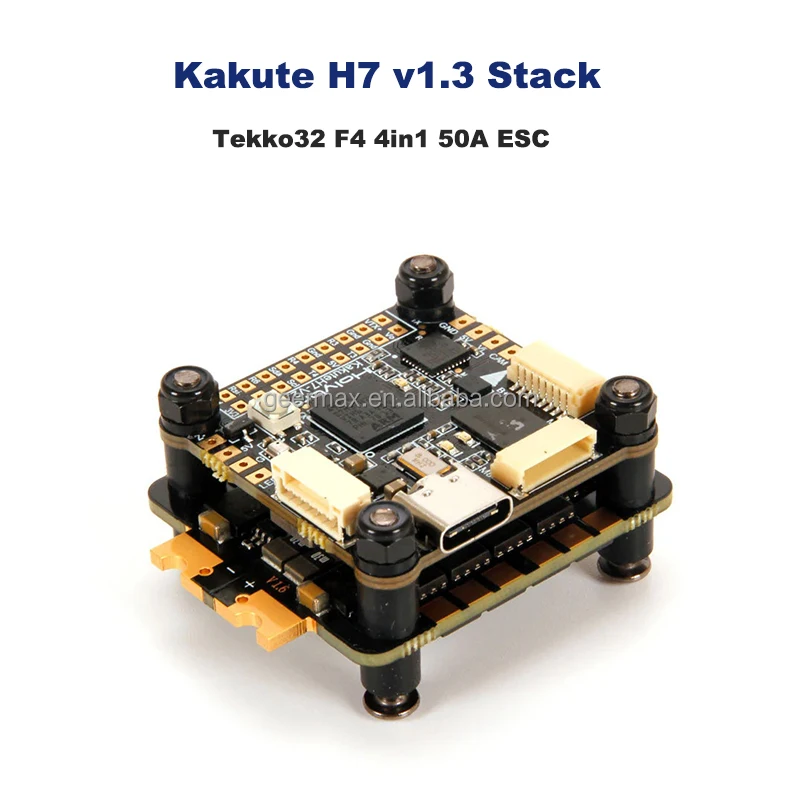 Holybro Kakute H7 V1.3 Stack Drone Components Kit 32-bit STM32H743 MPU6000 IMU BMP280 Barometer AT7456E OSD Other UAV Spare