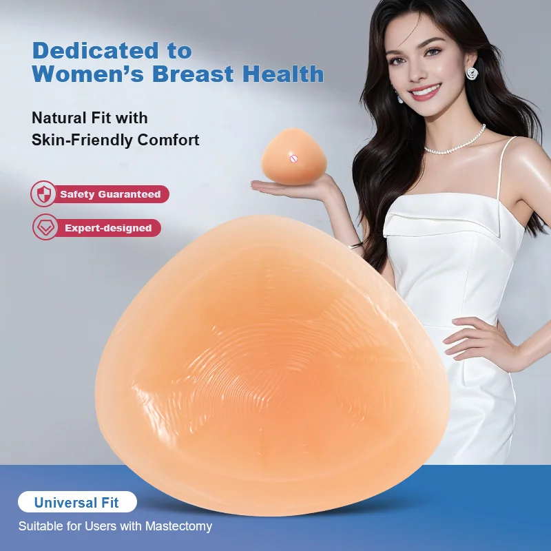 ATR Wire Free Breast Prosthesis Lifelike Silicone Breast Pad Fake Boob for Mastectomy Bra Women Breast Cancer or Enhancer