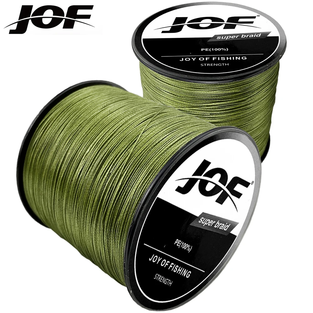 JOF 8 Strands 500M 300M Braided Lead Core Carp Leader Line Mainline Leadcore Carp Coarse Fishing Line 0.14-0.5mm