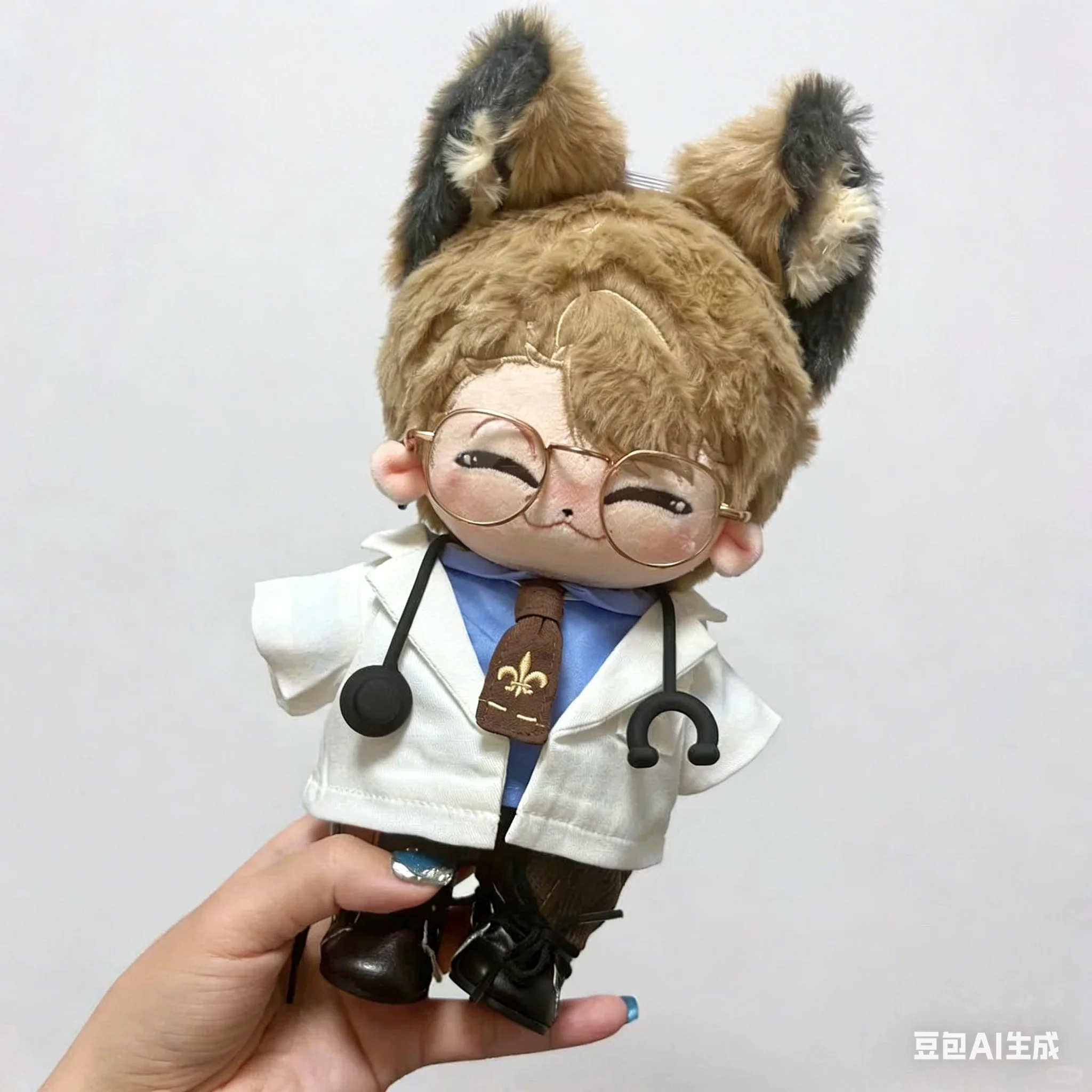 

20cm Hannibal Series Will Graham & Dr. Lecter Cotton Plush Doll Cute Stuffed Toy Handsome Figure Cosplay Birthday Gift