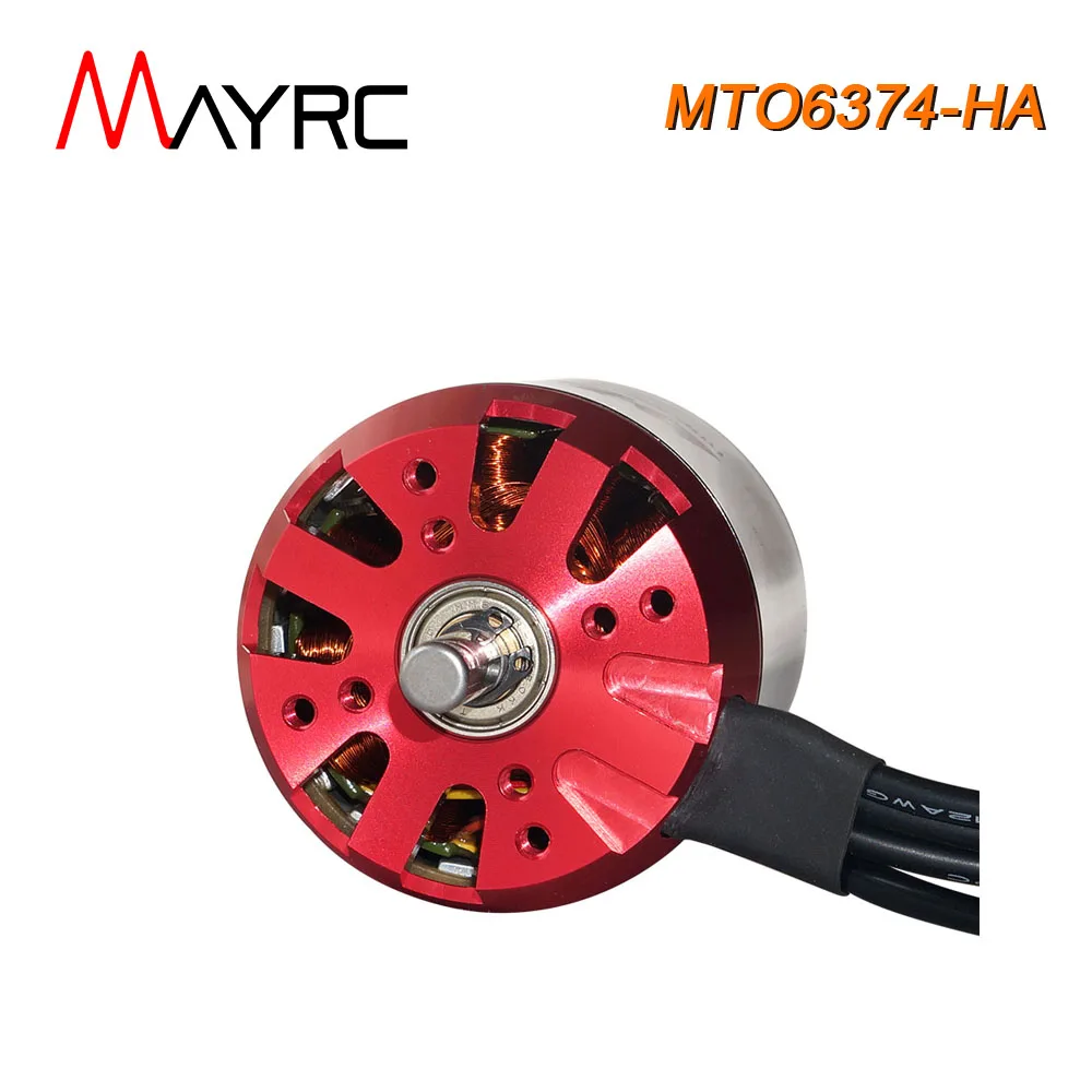 MAYRC 6374 90KV 190KV High Efficiency DC Sensored Brushless Motors for Motorcycle Esk8 26mm Shaft Lenght BLDC Engine for E-bike