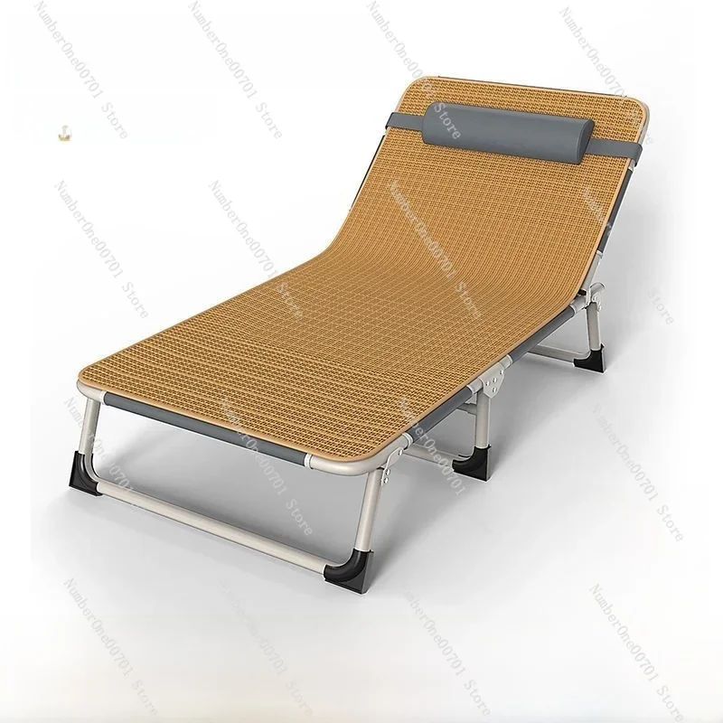 

Simple Foldable Office Nap Bed Single Layered Adult Siesta Outdoor Cam Travel Gear Outdoor Leisure Furniture Bed