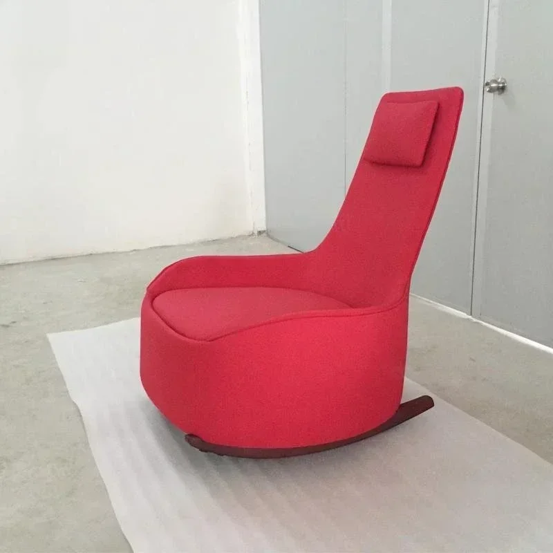 Leisure Chair Light Luxury Art Dim Sum Rocking Chair Studio Balcony Tiger Sofa Chair