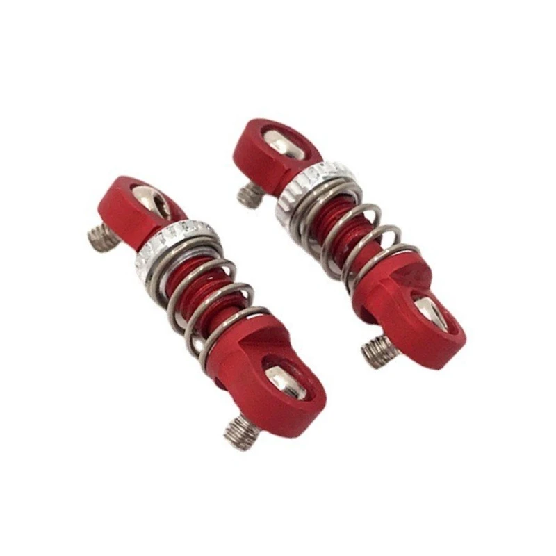 Metal Upgrade Front And Rear Spring Shock Absorbers RC Car Parts For 1/28 MINI-Q9 Mosquito Car Remote Control Car Accessories