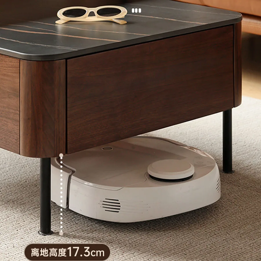 Mesa de centro moderna para sala de estar, adorno de madera, mesa de centro única, plataforma para el hogar, adorno nórdico coreano, Mueble portátil, decoración del hogar