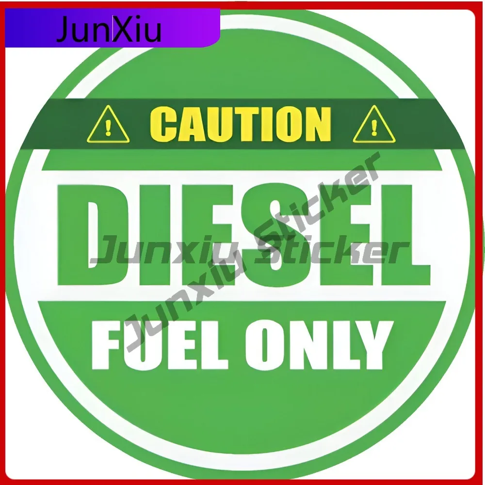 

Diesel Fuel Only Sticker Scratch-proof Exterior Camping Motorcycle Bumper Truck Pickup Sticker For Car Decoration Aesthetic Pvc