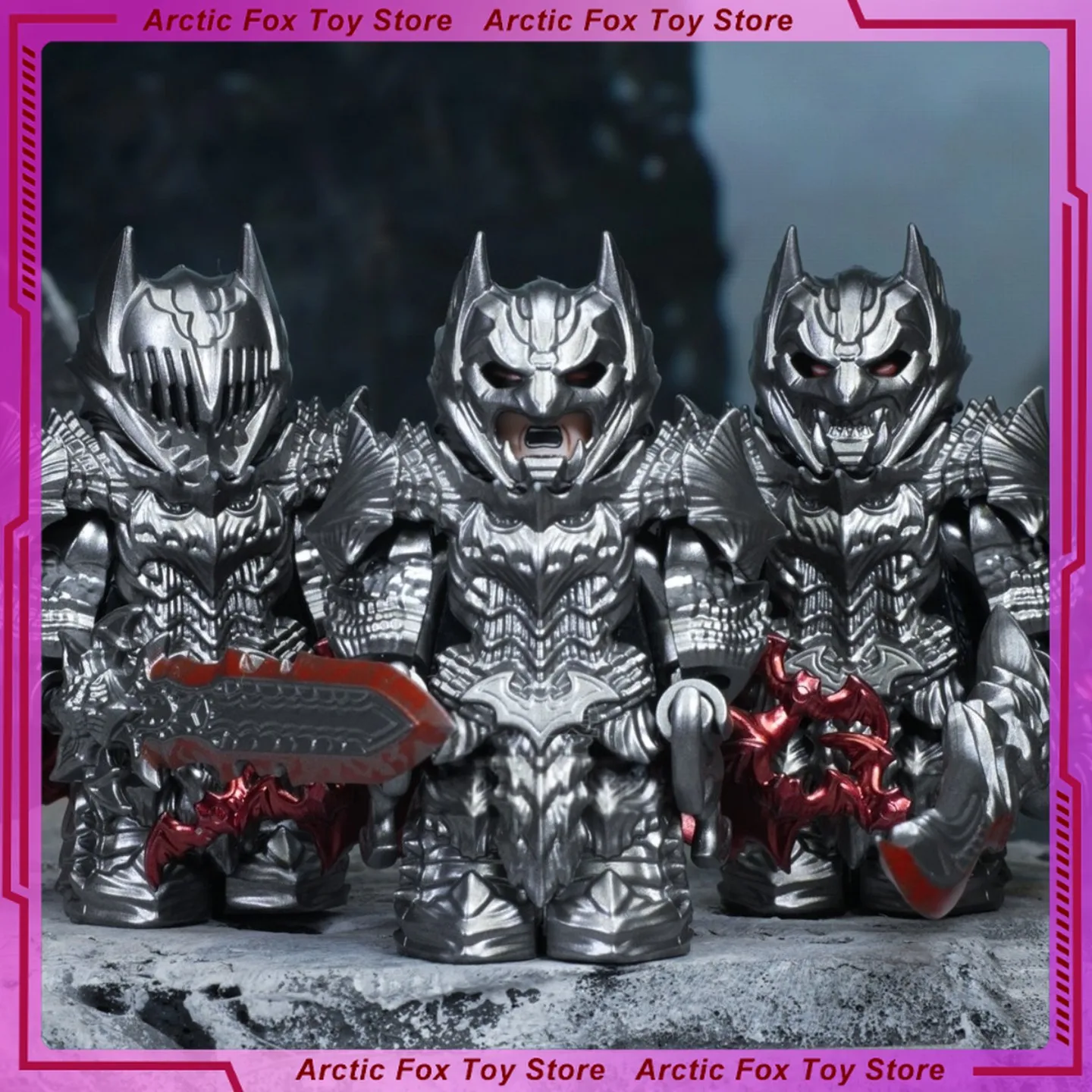 

Фигурка Бэтмена из фильма «Лига Справедливости», 5 см, ПВХ-модель, сборные строительные блоки, украшение для рабочего стола, подарки, игрушки