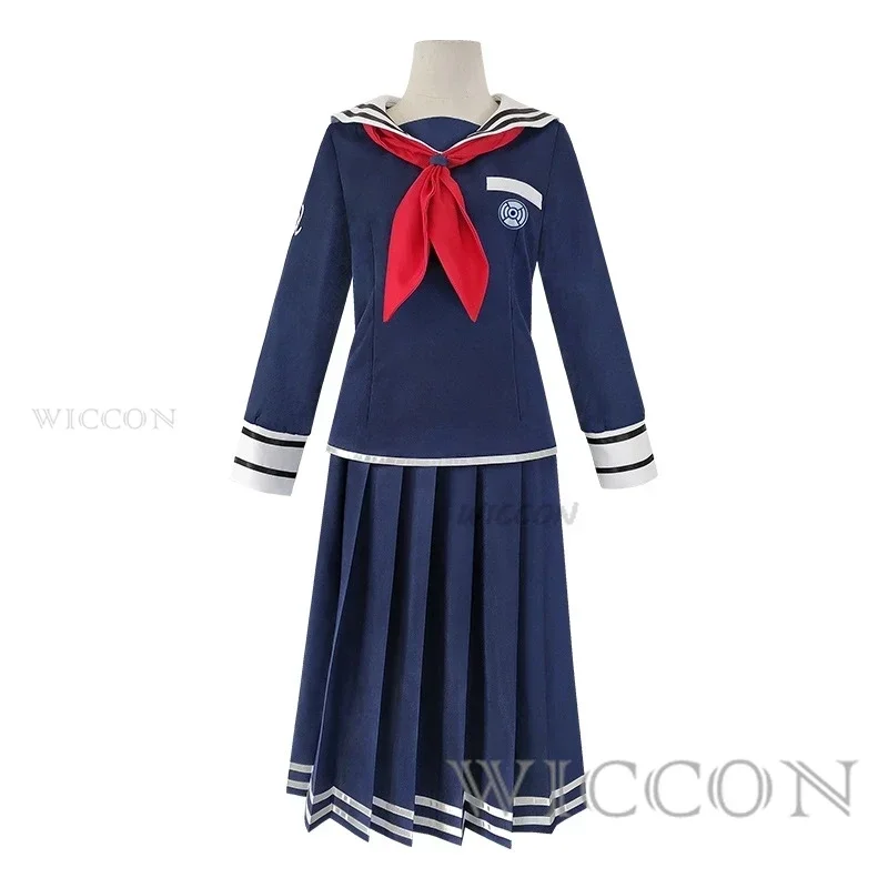 Anime game Danganronpa: Trigger Happy Havoc Toko Fukawa cosplay costume Genocider SYO wig JK school uniform woman sexy party set