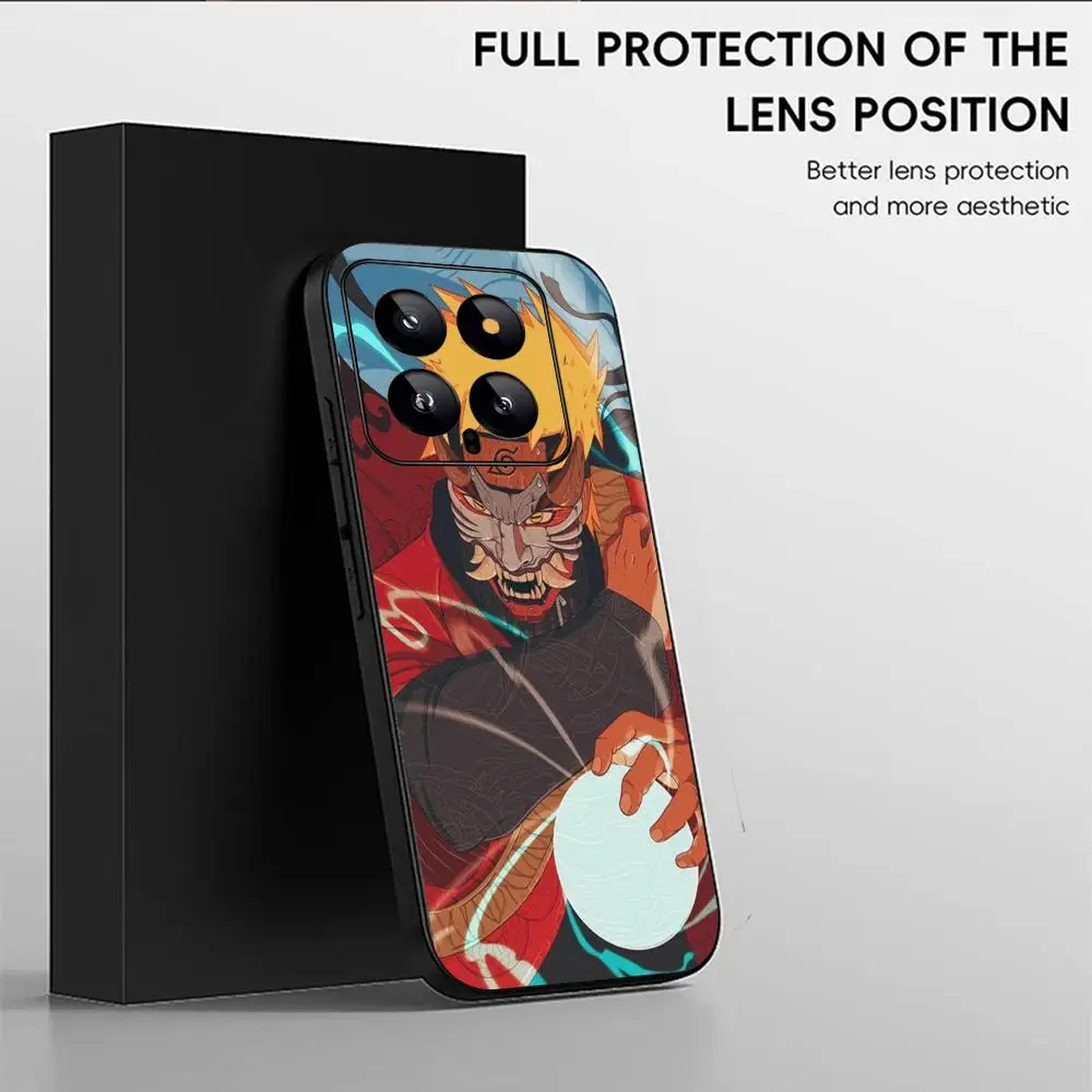 F-Fire shadows cartoons Ninja Phone Case For Xiaomi 14 13 12 11 10 Xiaomi POCO F4 X4 M5 M4