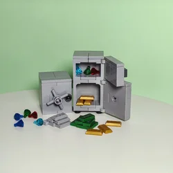 Creative Strongbox MOC Building Blocks Gem Accessories DIY Toys for Children Educational Gift