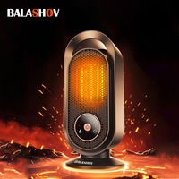 220V Touch Screen Electric Heater Portable Fan Heaters Room Heater Home Office Desktop Heaters Warmer Machine For Winter Warmer