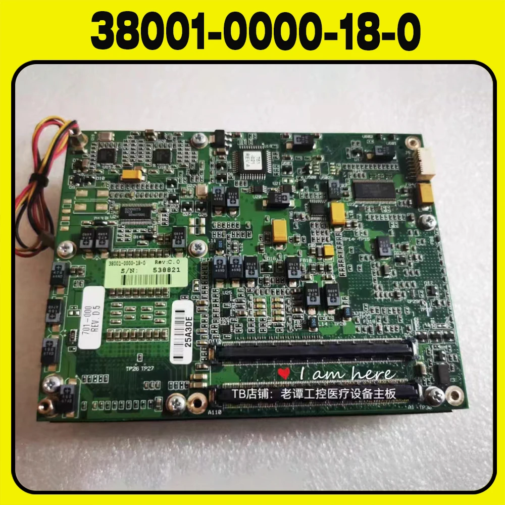 

38001-0000-18-0 Rev:C.0 Control original industrial medical equipment motherboard 701-000