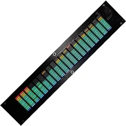 Electronic 12V LED Music Spectrum Display Multi-mode DSP Equalizer Level Indicator Light Rhythm Analyzer on-board