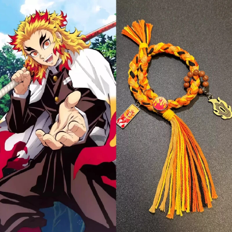 

Handmade "Demon Slayer: Kimetsu No Yaiba" Full Series Fan Impression Bracelet Adjustable (14-16cm Wrist) Birthday Gift