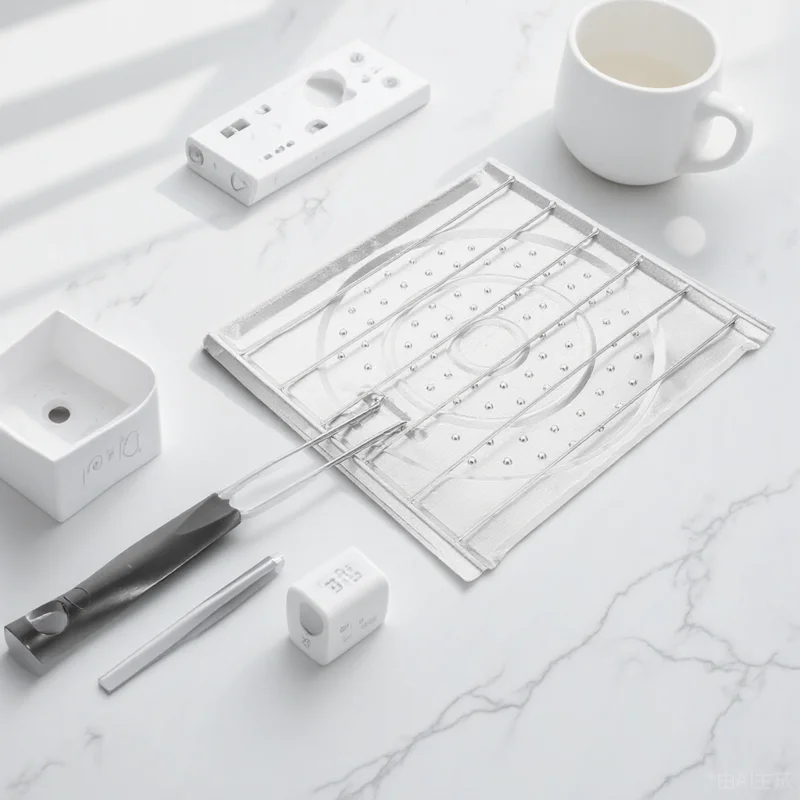 

Perforated Iron Wire Toaster Rack Sheet Metal Foldable Heat Resistant Handle Bread Grill Rack Outdoor Camping Cooking