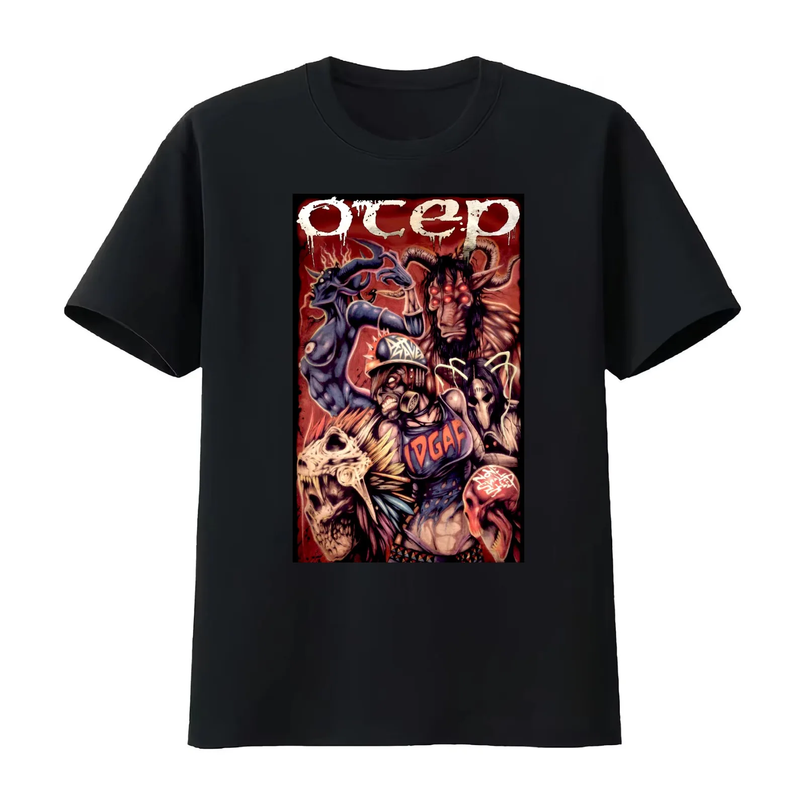 OTEP: SPIRIT GUIDES T-Shirt Summer Casual Cotton Tee Oversized Streetwear Tops Vintage Graphic Print Loose Fit Short Sleeve