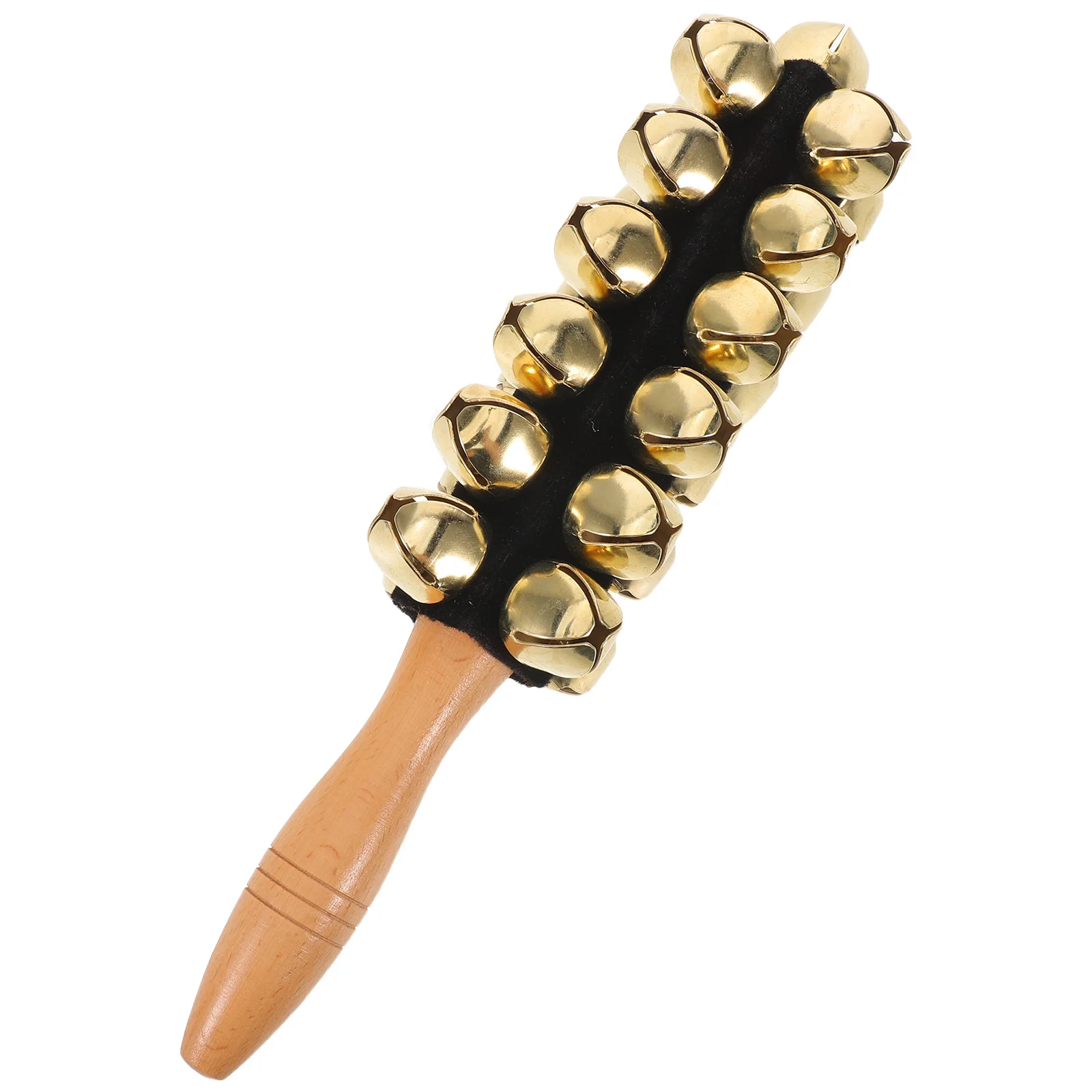 

Wooden Hand Bell Stick Musical Instruments For Bell Preschool Educational Christmas Party Favors