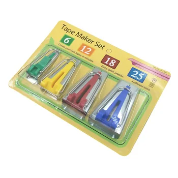 صانع الأشرطة مجموعة إكسسوارات الخياطة ، لوازم أدوات التماس ، مجموعة أدوات اللحامات ، أدوات الترقيع ، 4 أحجام ، 6 * ، 12 ، 18 ، 25