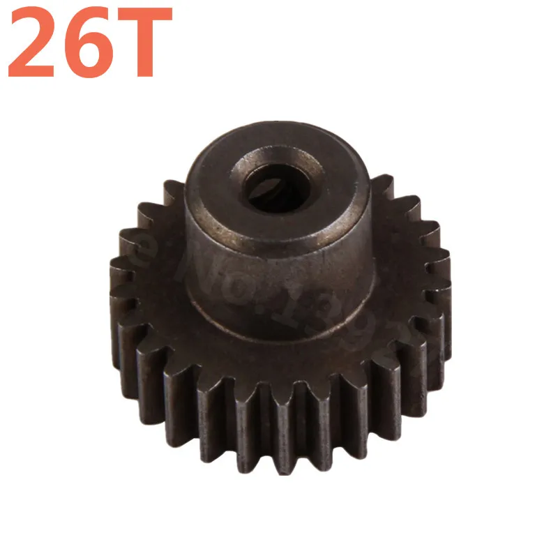 2 sztuki 11176 przekładnia silnika 26T metalowa części zamienne HSP do 1/10 EP RC zdalnie sterowanym samochodowym samochód zabawka XSTR Hobby Baja Himoto