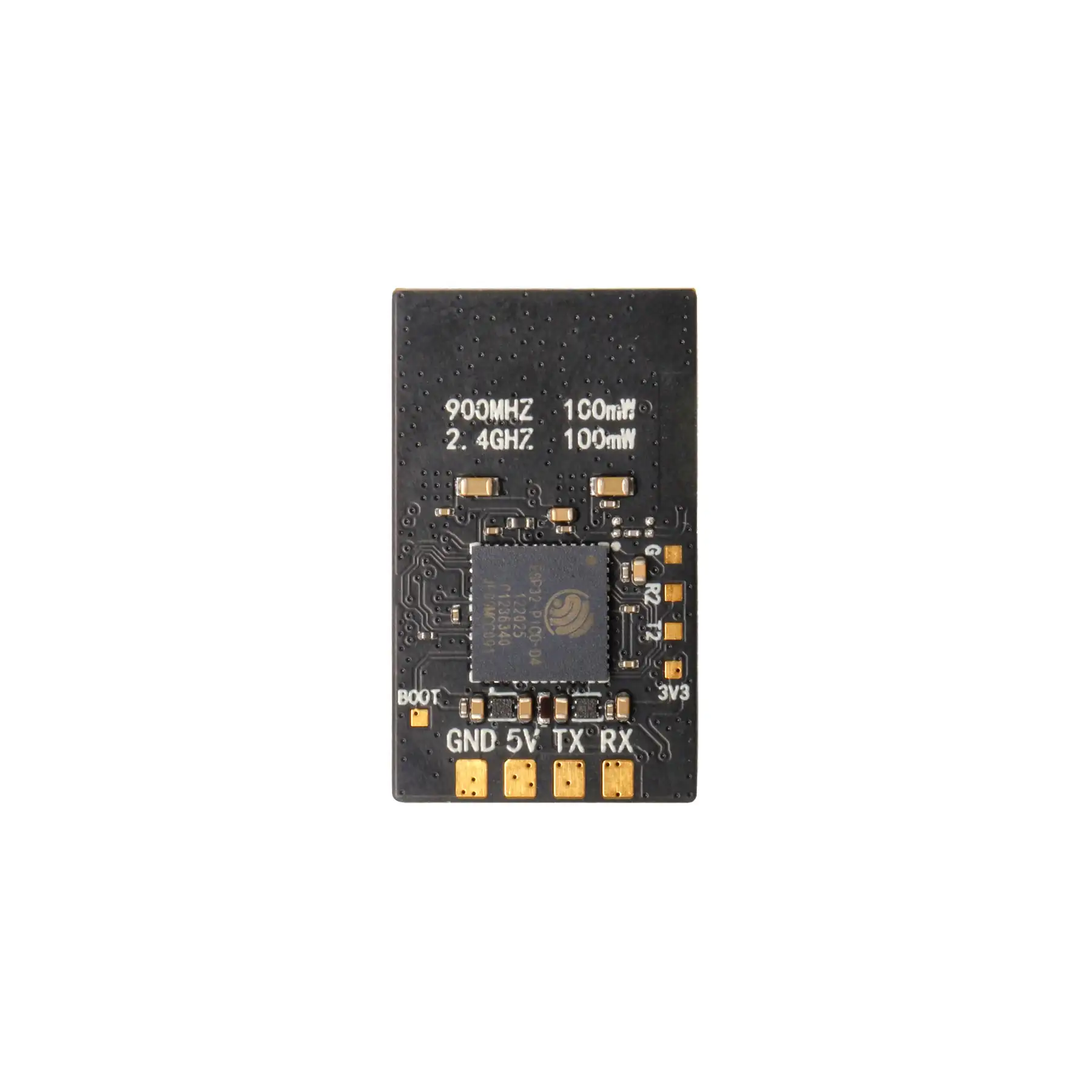 Holybro Zephyr Gemini X ELRS RX with Dual T Antennas, LR1121 Chips, UFL Connector, Max 100mW Power for FPV Quad Build