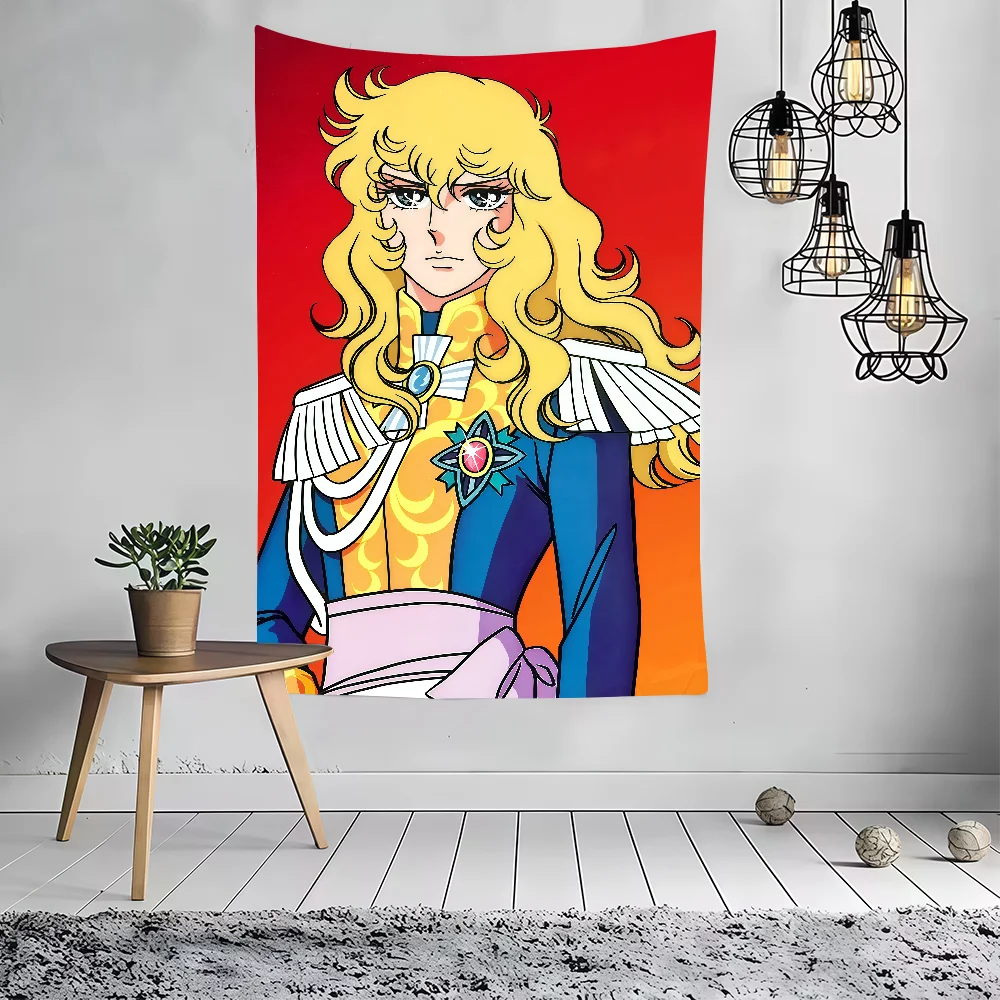 Manga Anime The R-Rose of V-Versailles Lady Oscar flag Party Decoration Art Picnic Home Hanging Camping Outdoor Party Banner