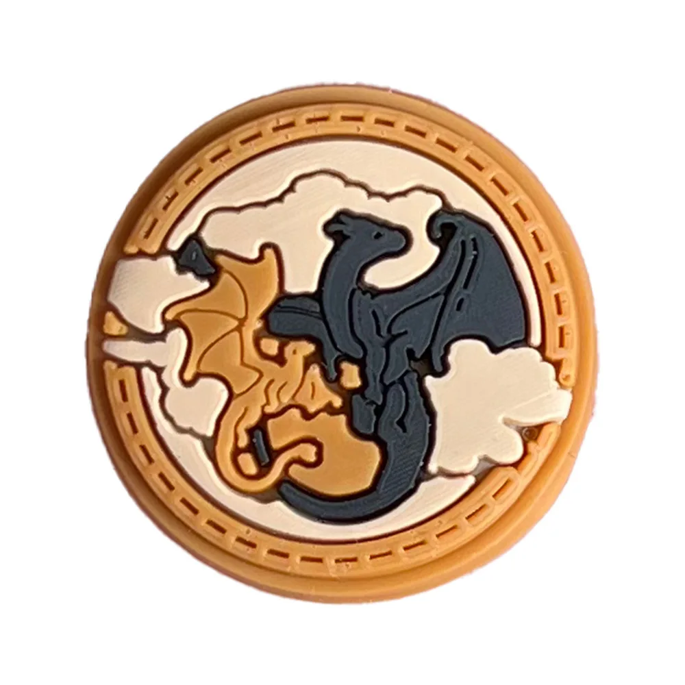 Nouvelles chaussures à trous de dinosaure de dessin animé, boucles de chaussures à fleurs, accessoires et accessoires de chaussures de bricolage en caoutchouc souple