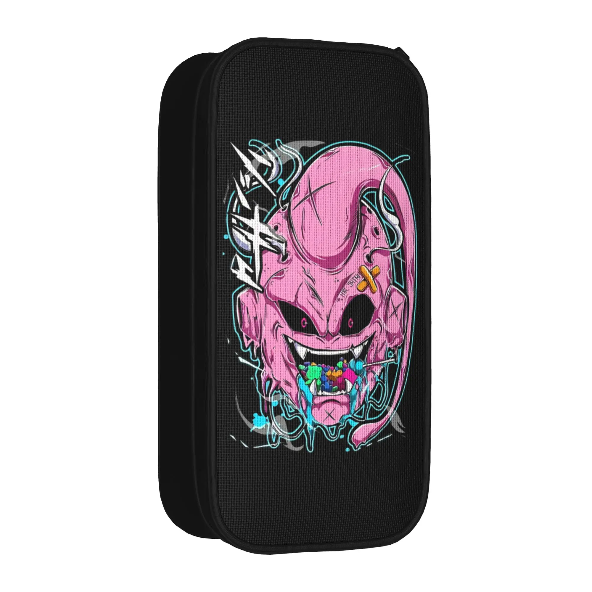 

DBZ Majin Buu Pencil Cases Classic Pen Holder Bag Student Large Storage Students School Gifts Pencilcases