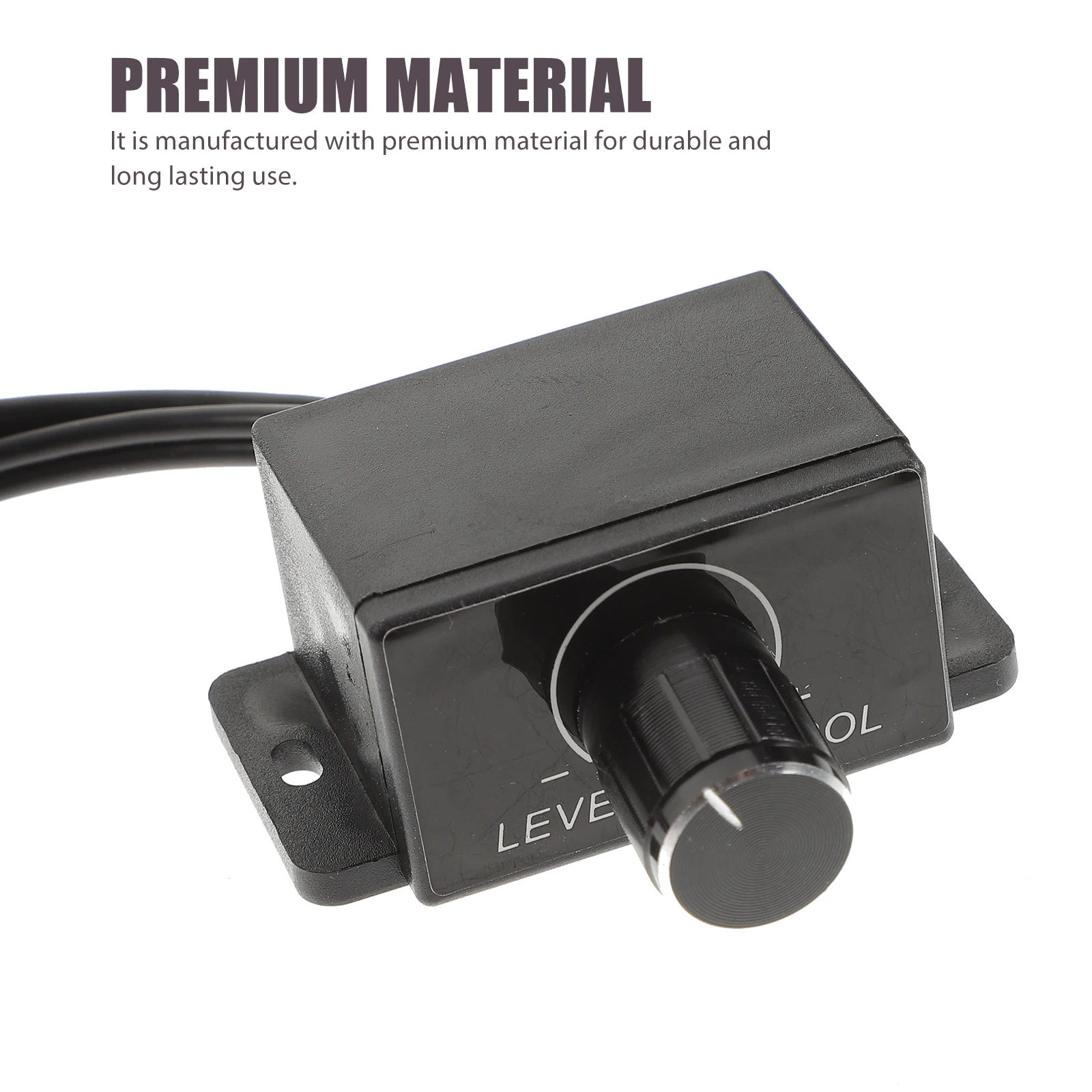 

Volume Regulator Bass Control 27cm Car Audio Stereo Rca Knobs Remote Level Control Speaker Gain Adjust Amplifier