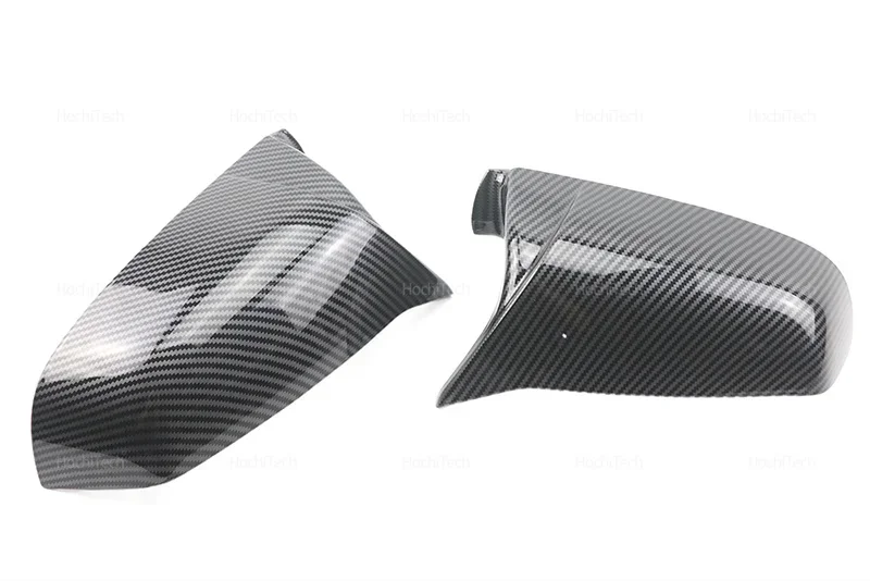 Für BMW 5 6 7 Serie E60 E61 E63 E64 F06 F07 F10 F11 F13 F01-F04 Carbon Faser muster Schwarz Seite Flügel Rückspiegel Abdeckung Kappe – Detail 29
