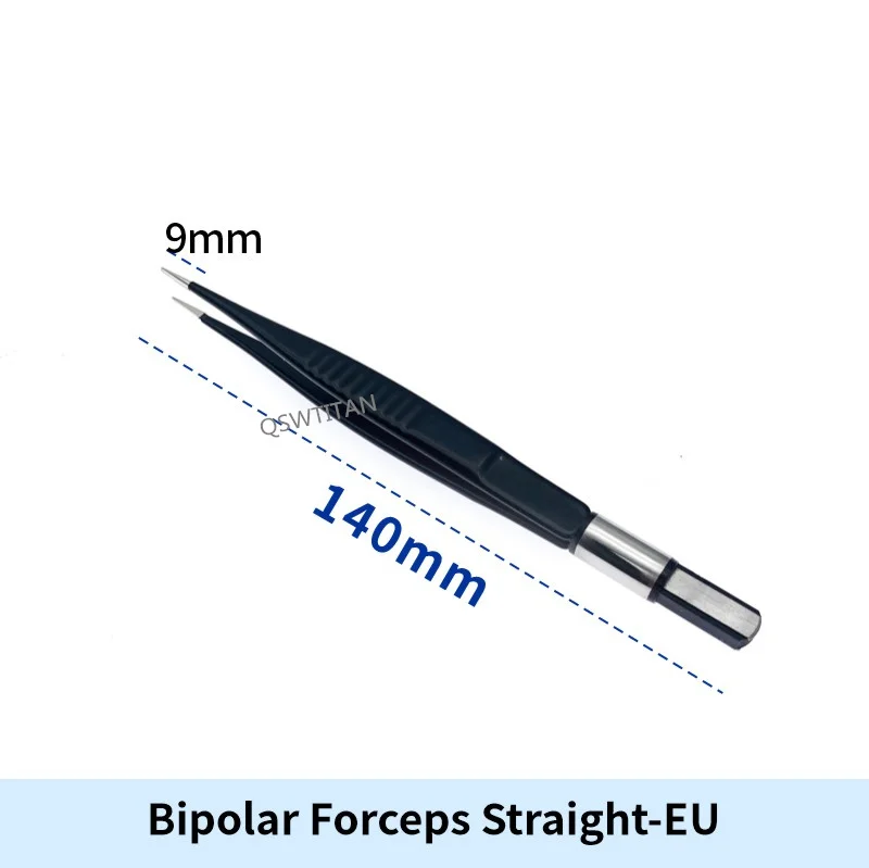 Electro Surgical Reusable EU  Electro Insulated Bipolar Reusable Tweezers Ophthalmic Instruments Electric Coagulation Forceps