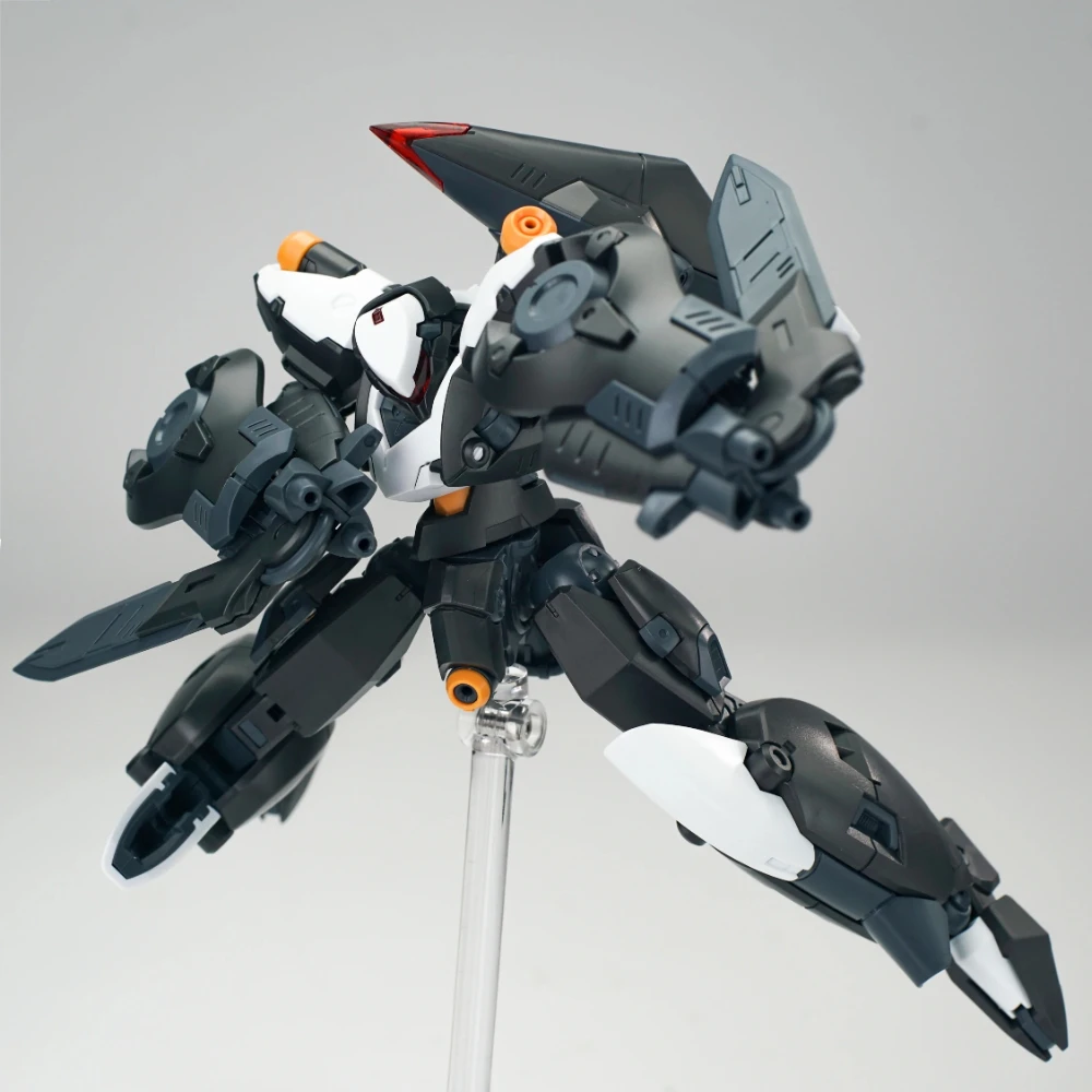 Sheik Mainland Franz Alpha RGF-101 1/144 Assembly Mecha Model Kit Shark Pepper Ver Articulated Robot Toy with Beam Saber Cannon view 5