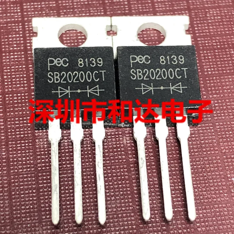 10 pezzi SB20200CT 200 V 20 A