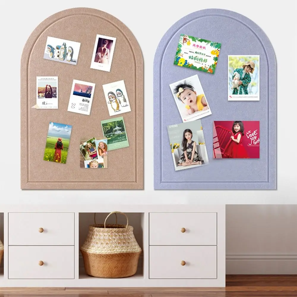 INS Soundproof Panel Photo Background Board Painting Works Message Felt Display Board Pictures Notice Felt Pin Board School