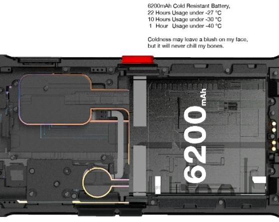 Agm Glory G1 Pro Cpu Qualcomm Tm480 120Hz 6.53-Inch 5G Global Frequency Band: Thermal Imaging Nfc Three Proof Smartphone