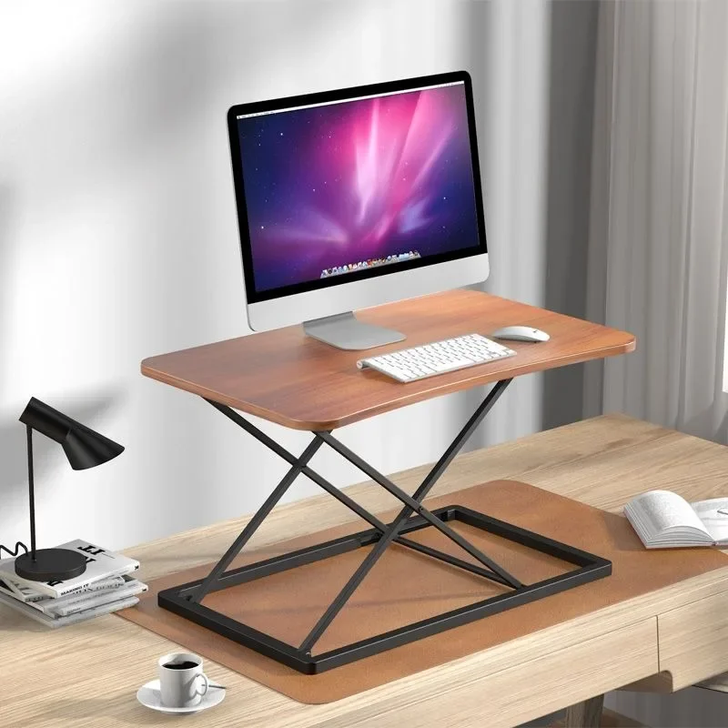 Standing notebook lift, desktop desktop folding height increase household workbench bracket