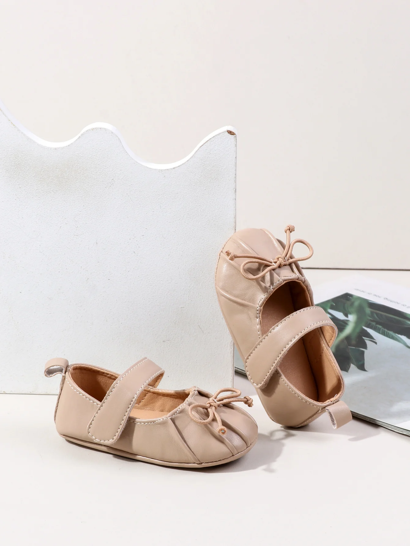 Babyschuhe für Mädchen, für den ersten Spaziergang im Innen- und Außenbereich, für 0–18 Monate, hochwertige Prinzessinnenschuhe, niedliches Design, PU-Leder, BBW5226 – Detail 6