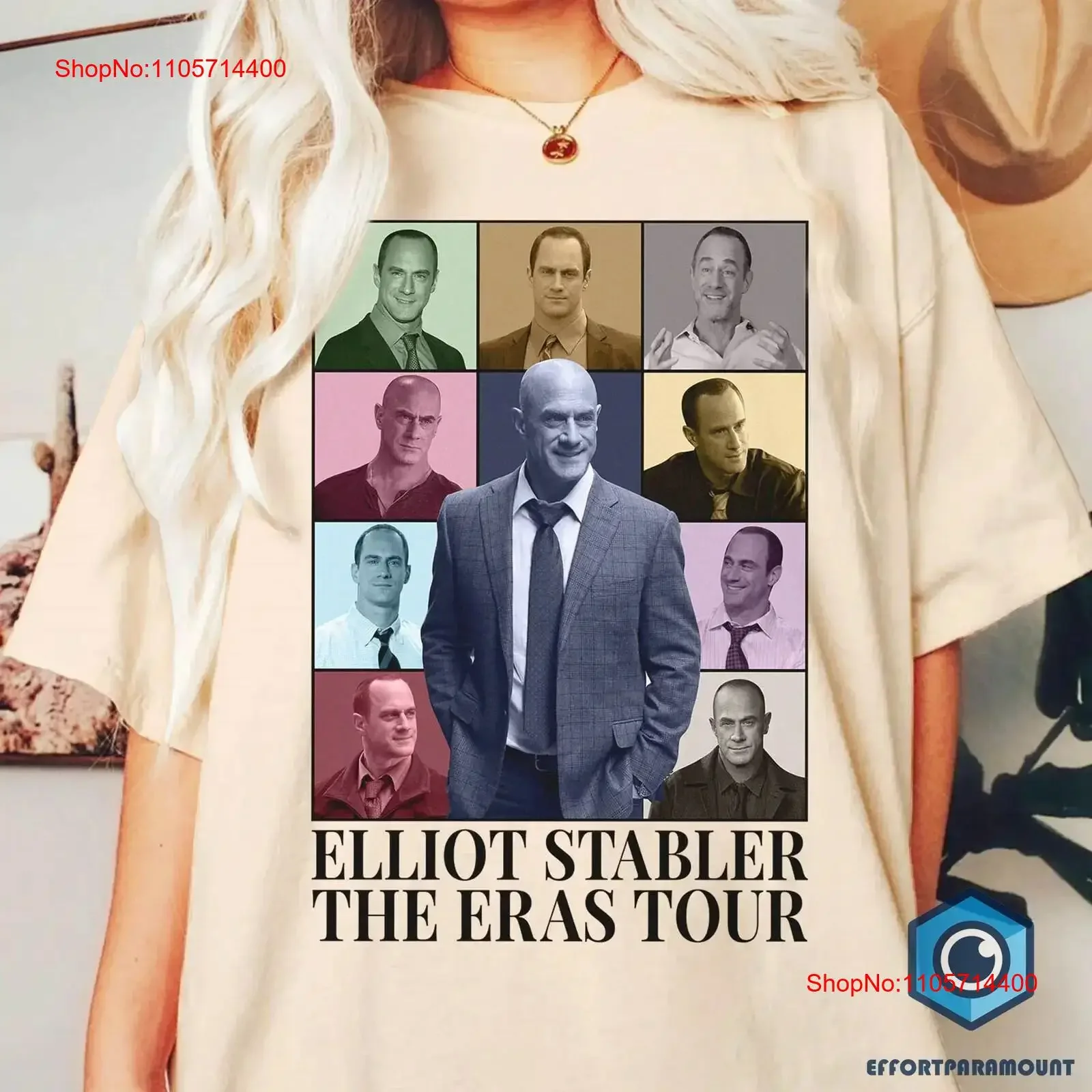 Elliot Stabler Eras Tour T Shirt Bootleg Law And Order Svu Vintage vintage Washed Top For Everyday Wear Stylish fashion